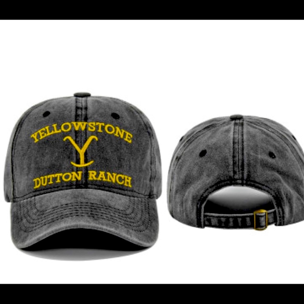 Yellowstone Dutton Ranch embroidered ball cap